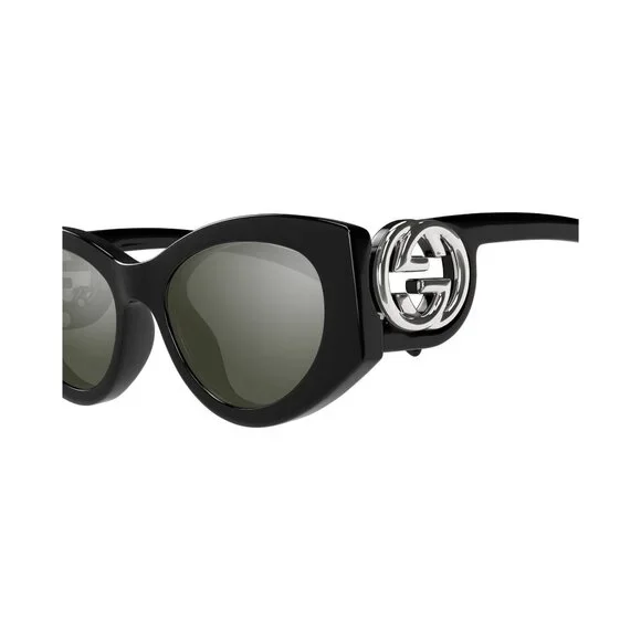 New GUCCI Black Square GG1691S 001 Sunglasses Women - Picture 3 of 3